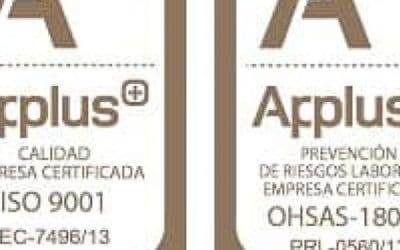 BRAFIM MECPLAST S.L. Certificación OHSAS-18001