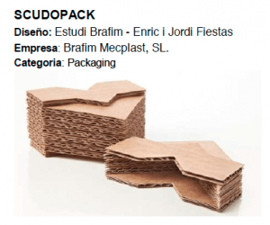 Scudopack de Brafim en los premios Delta