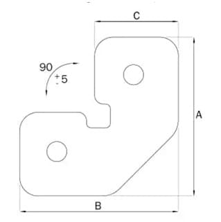 Esquema Embalaje protección perfil espuma Nomapack System