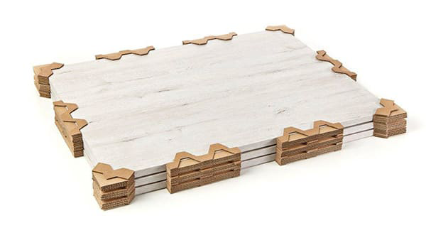 Embalaje para tableros y sobres de madera