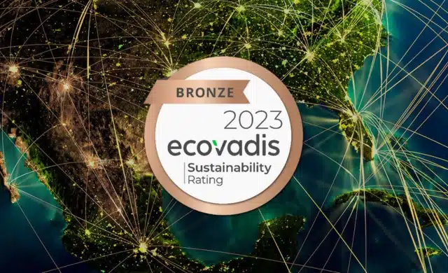 Calificación de sostenibilidad EcoVadis: obtenemos medalla de bronce