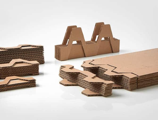 Packaging Salvabordi in cartone Scudo in Veneto