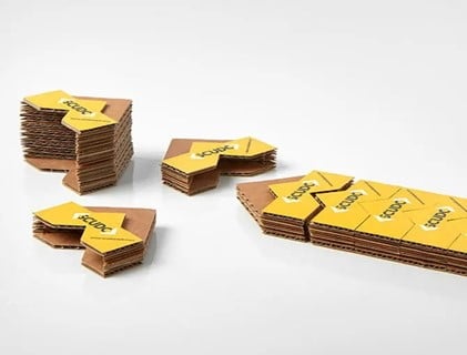 Packaging Paraspigoli in cartone Scudo in Veneto