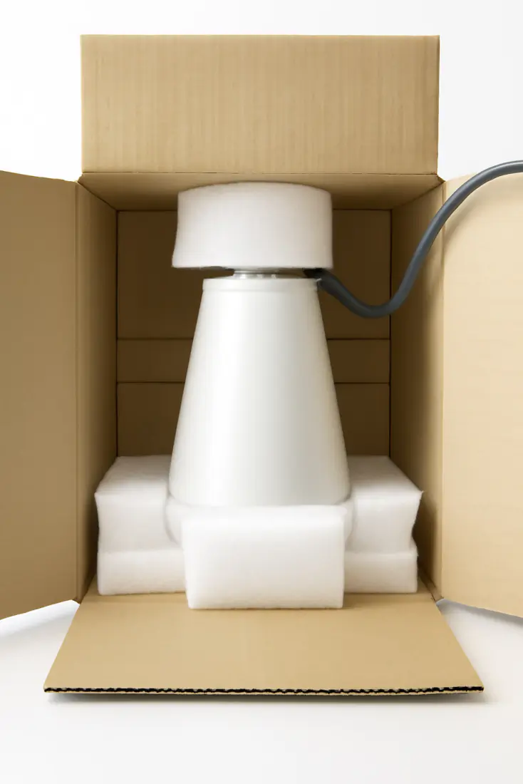 Complemento de embalaje para recambios de automoción